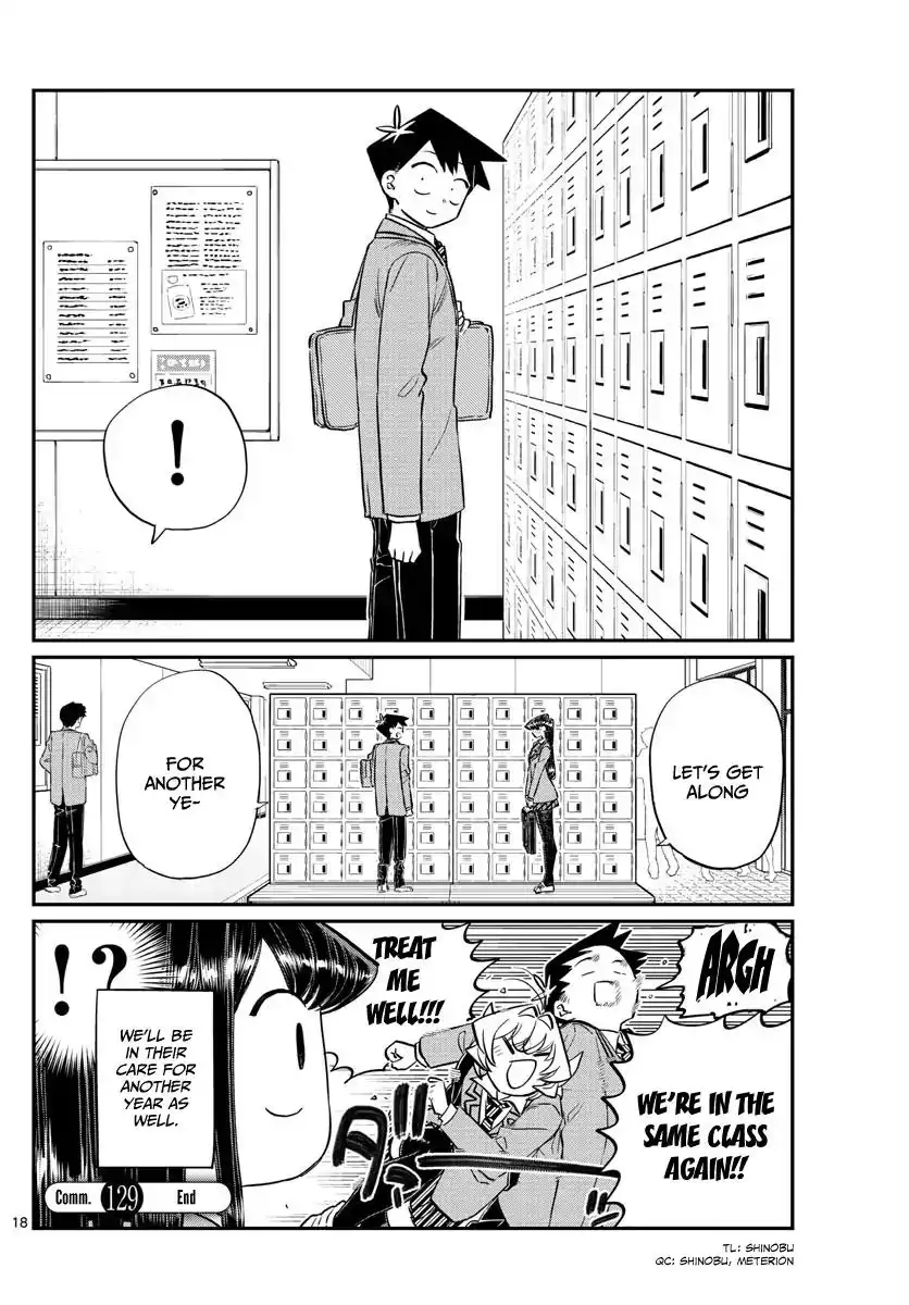 Komi-san wa Komyushou Desu Chapter 129 18